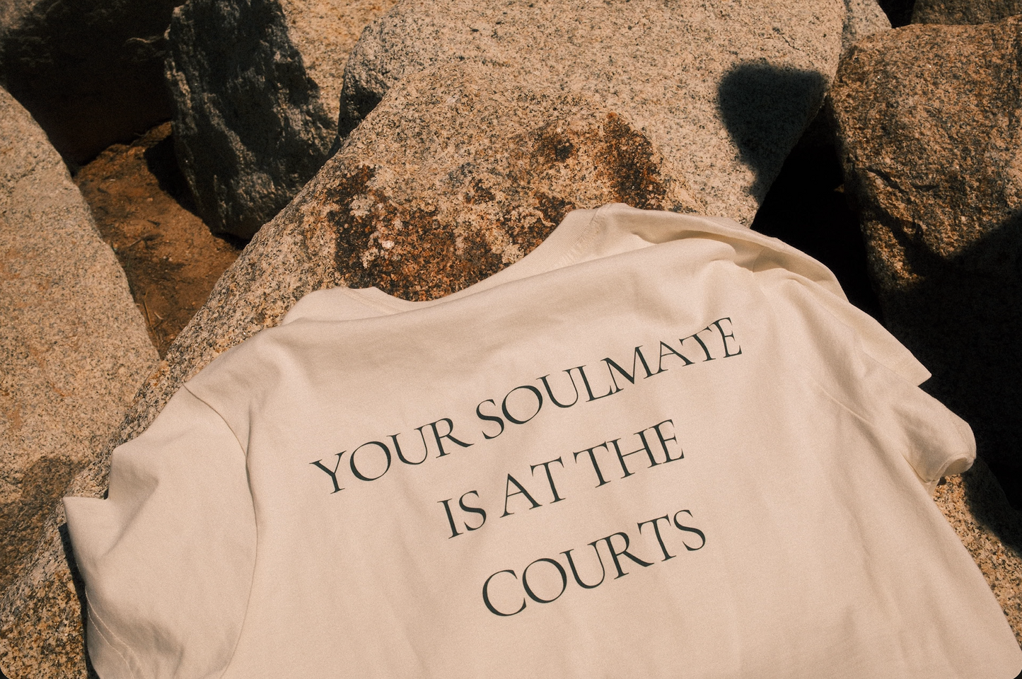 The Soulmate Tee - Ecru