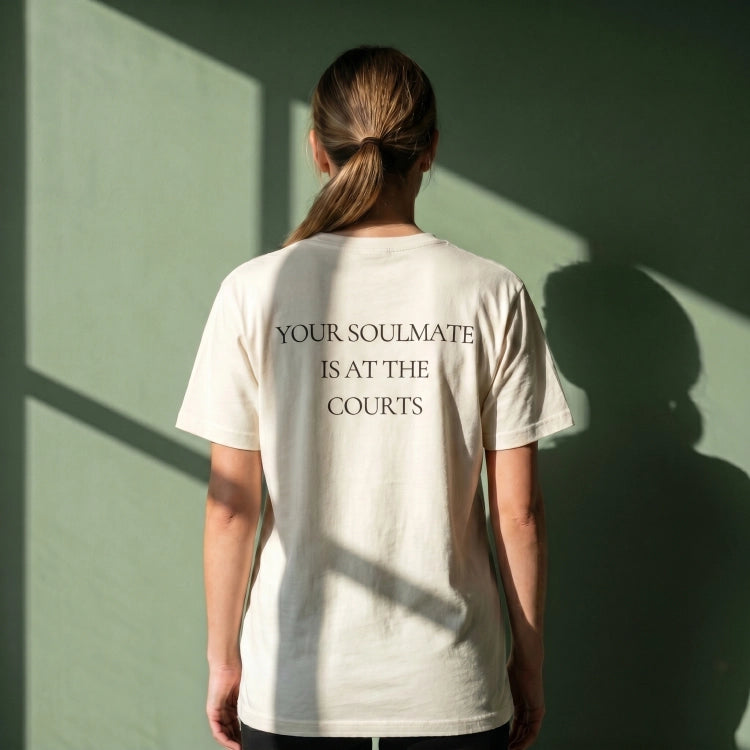 The Soulmate Tee - Ecru