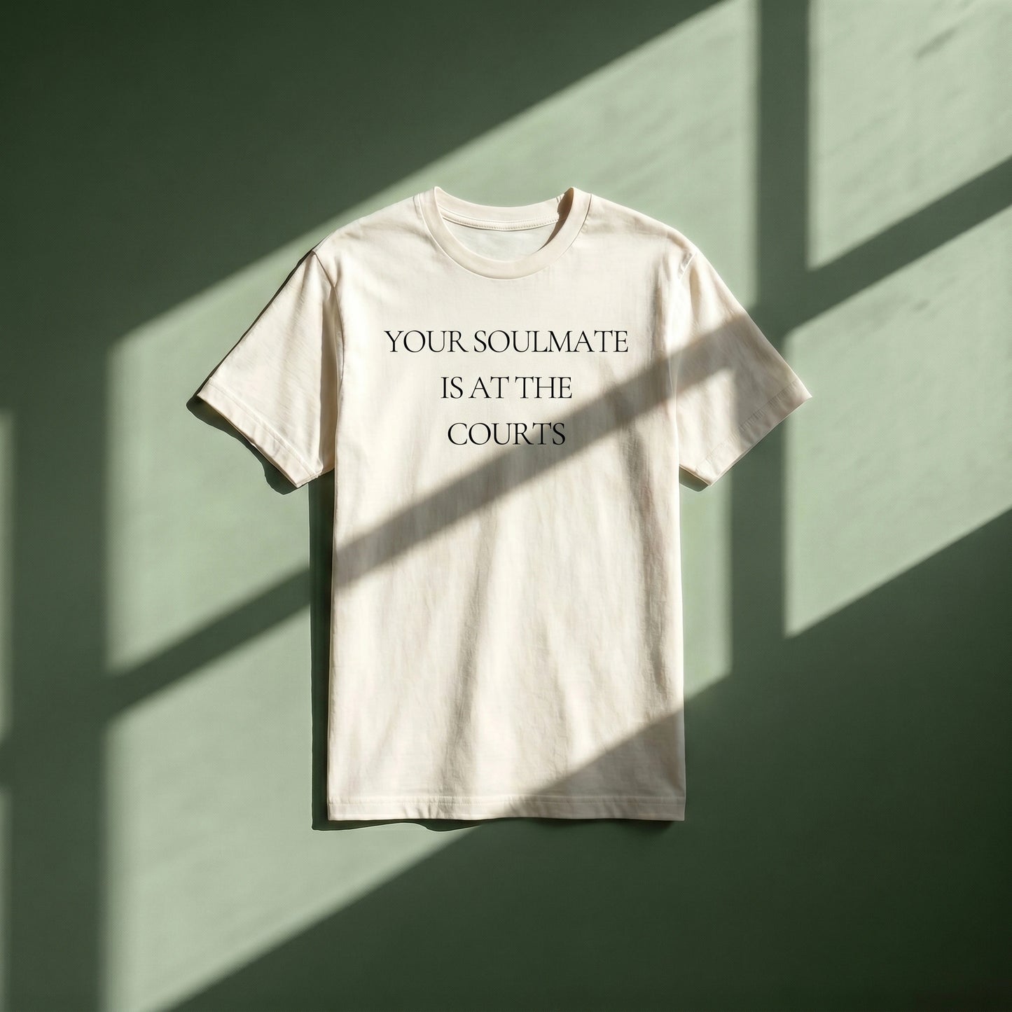The Soulmate Tee - Ecru