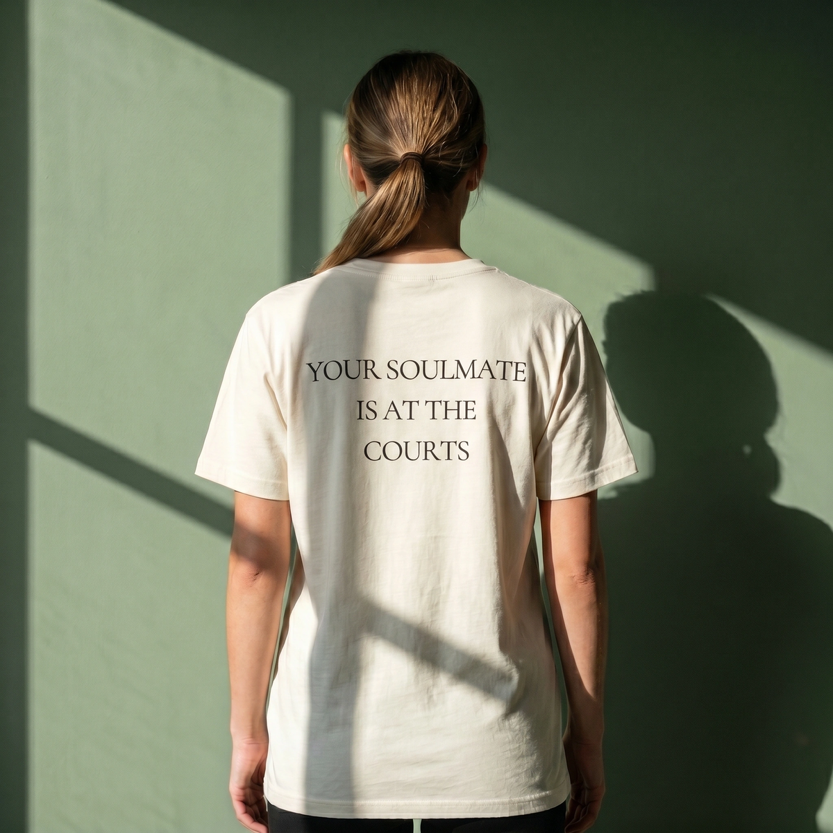 The Soulmate Tee - Ecru