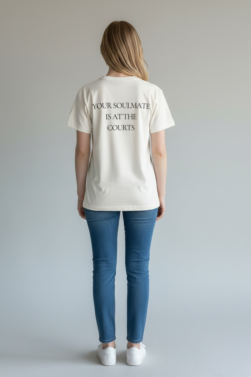 The Soulmate Tee - Ecru